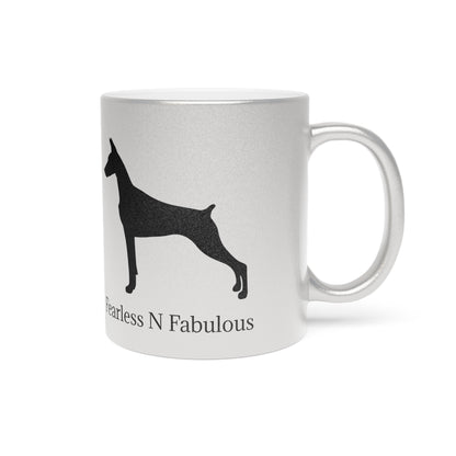 Fearless N Fabulous Metallic Coffee Mug