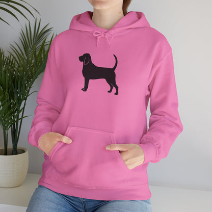 Bloodhound Silhouette Unisex Hoodie