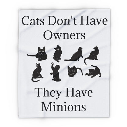 Cat Minions Arctic Fleece Blanket