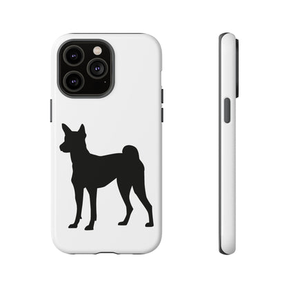 Basenji Silhouette iPhone Case