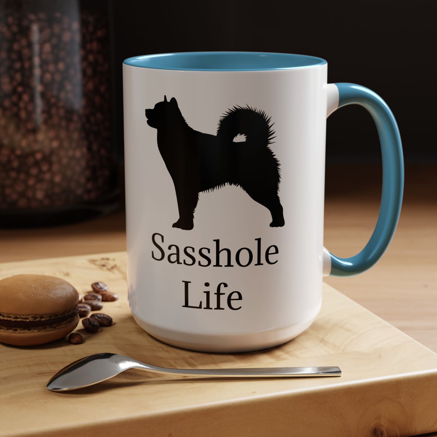Sasshole Life 2-Tone Coffee Mug