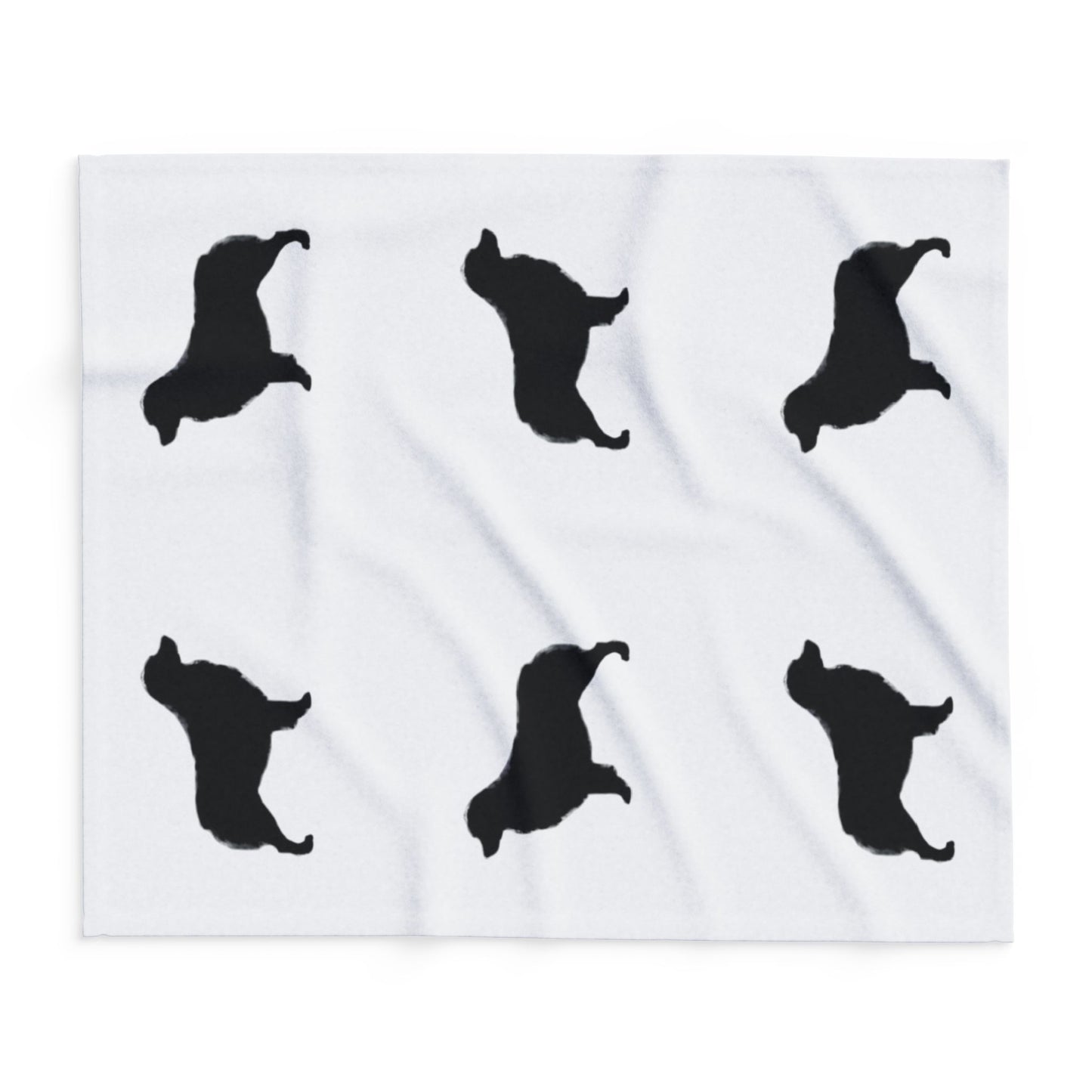Aussie  Silhouette Arctic Fleece Blanket