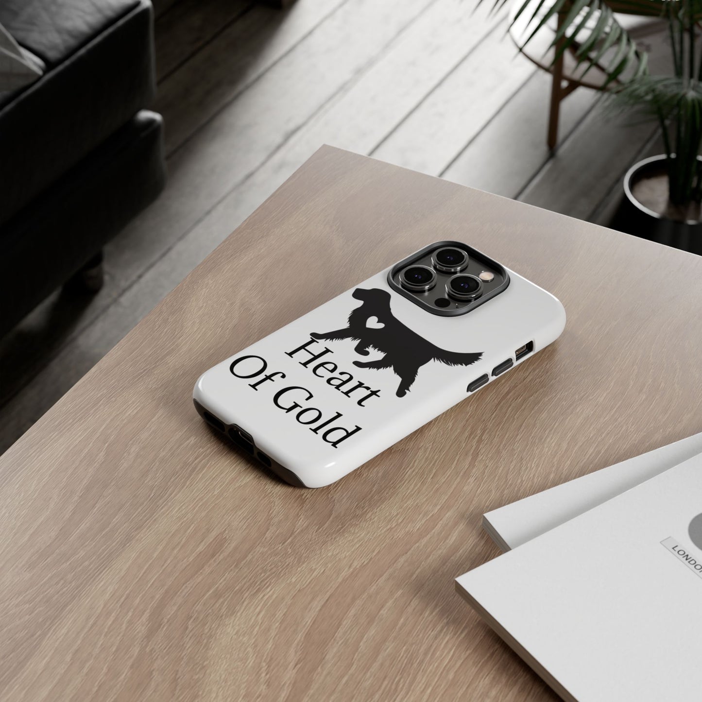 Heart Of Gold iPhone Case