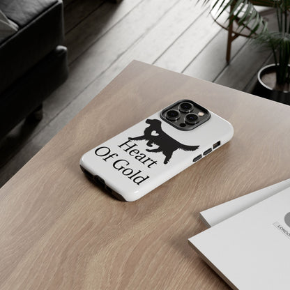 Heart Of Gold iPhone Case