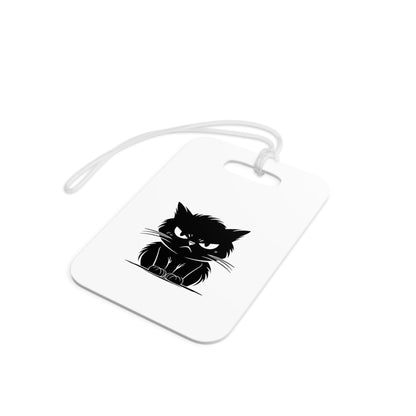 Angry Cat Luggage Tag