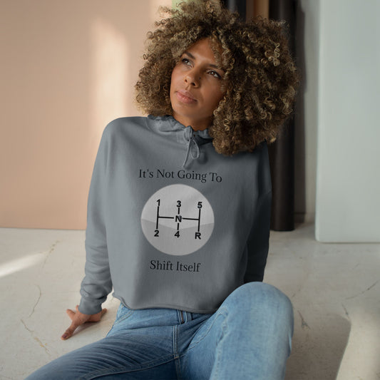Shift Itself Women's Crop Hoodie