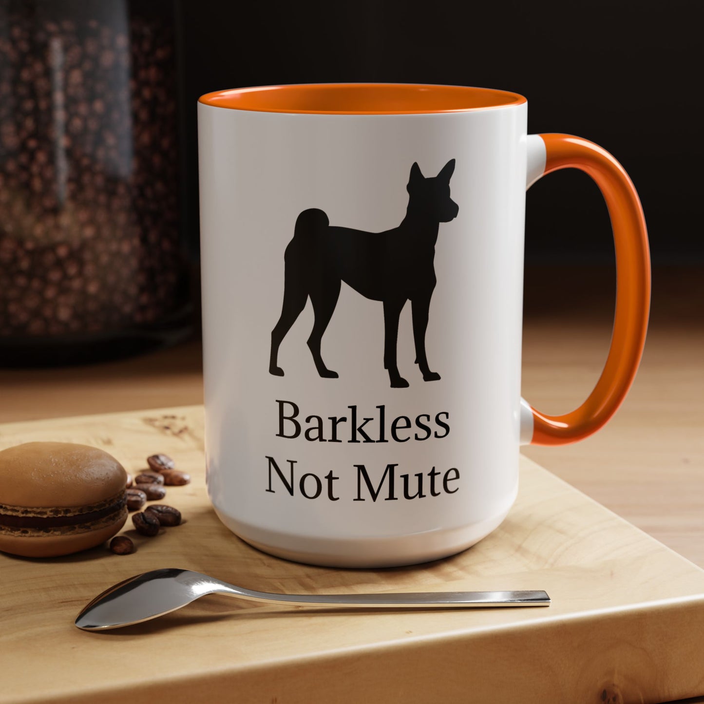 Barkless Not Mute 2-Tone Coffee Mug
