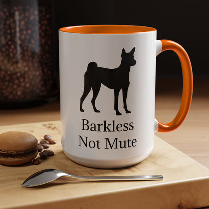 Barkless Not Mute 2-Tone Coffee Mug