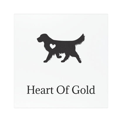 Heart Of Gold Indoor/Outdoor Magnet