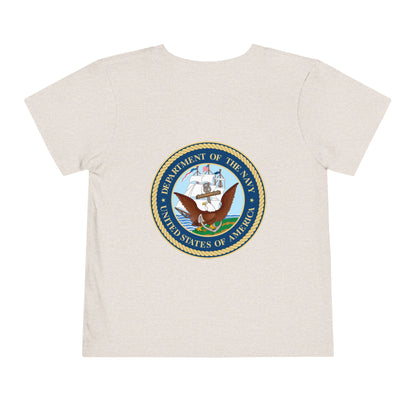 US Navy Toddler Unisex Short Sleeve Crewneck Tee