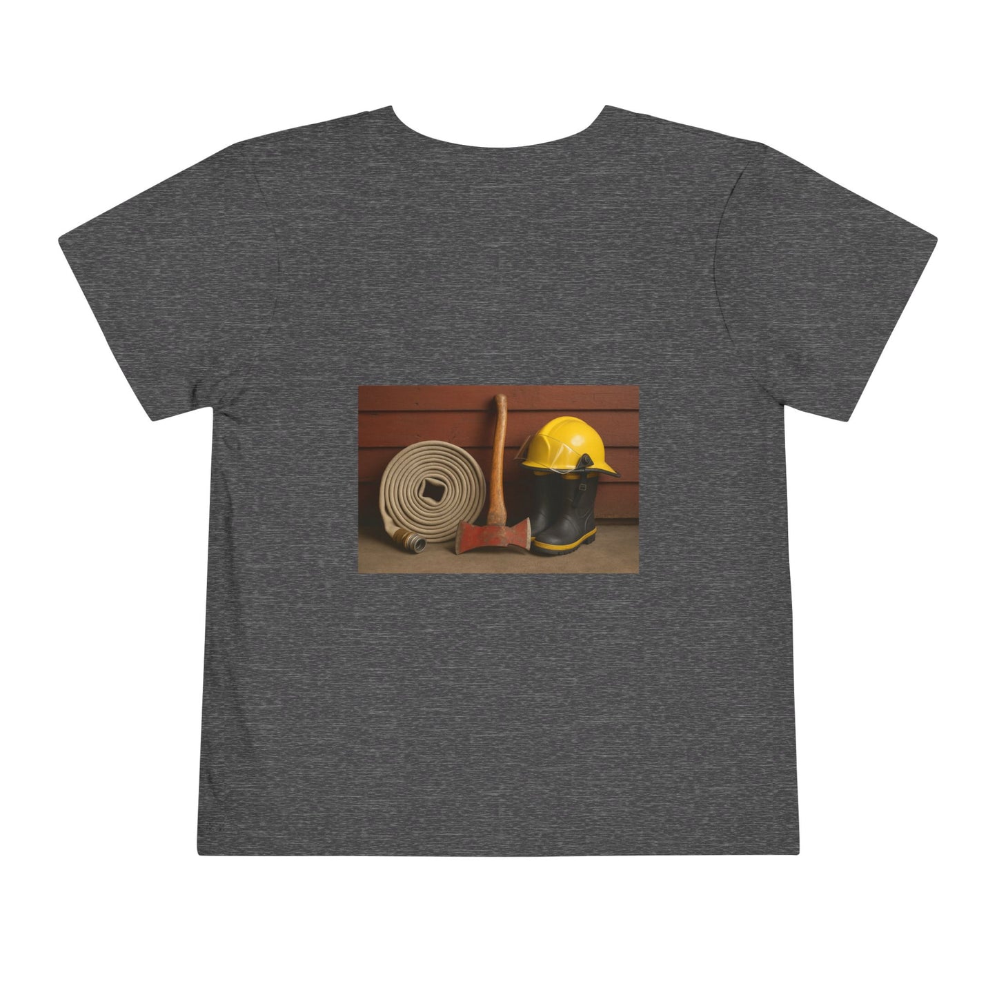 Fire/Rescue Appreciation Toddler Unisex Short Sleeve Crewneck Tee