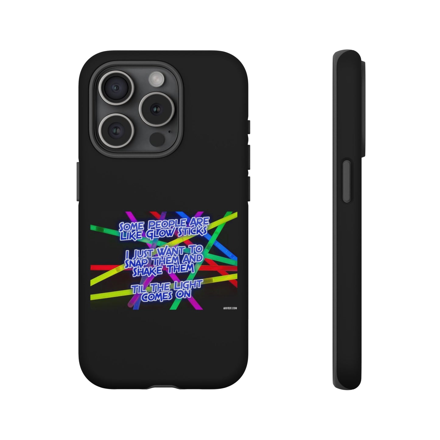 Glow Sticks iPhone Case
