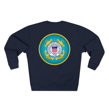 US Coast Guard Unisex Crewneck Sweatshirt