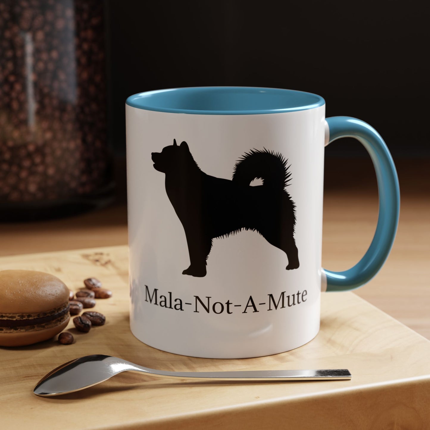 Mala-Not-A-Mute 2-Tone Coffee Mug