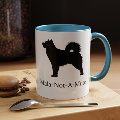 Mala-Not-A-Mute 2-Tone Coffee Mug