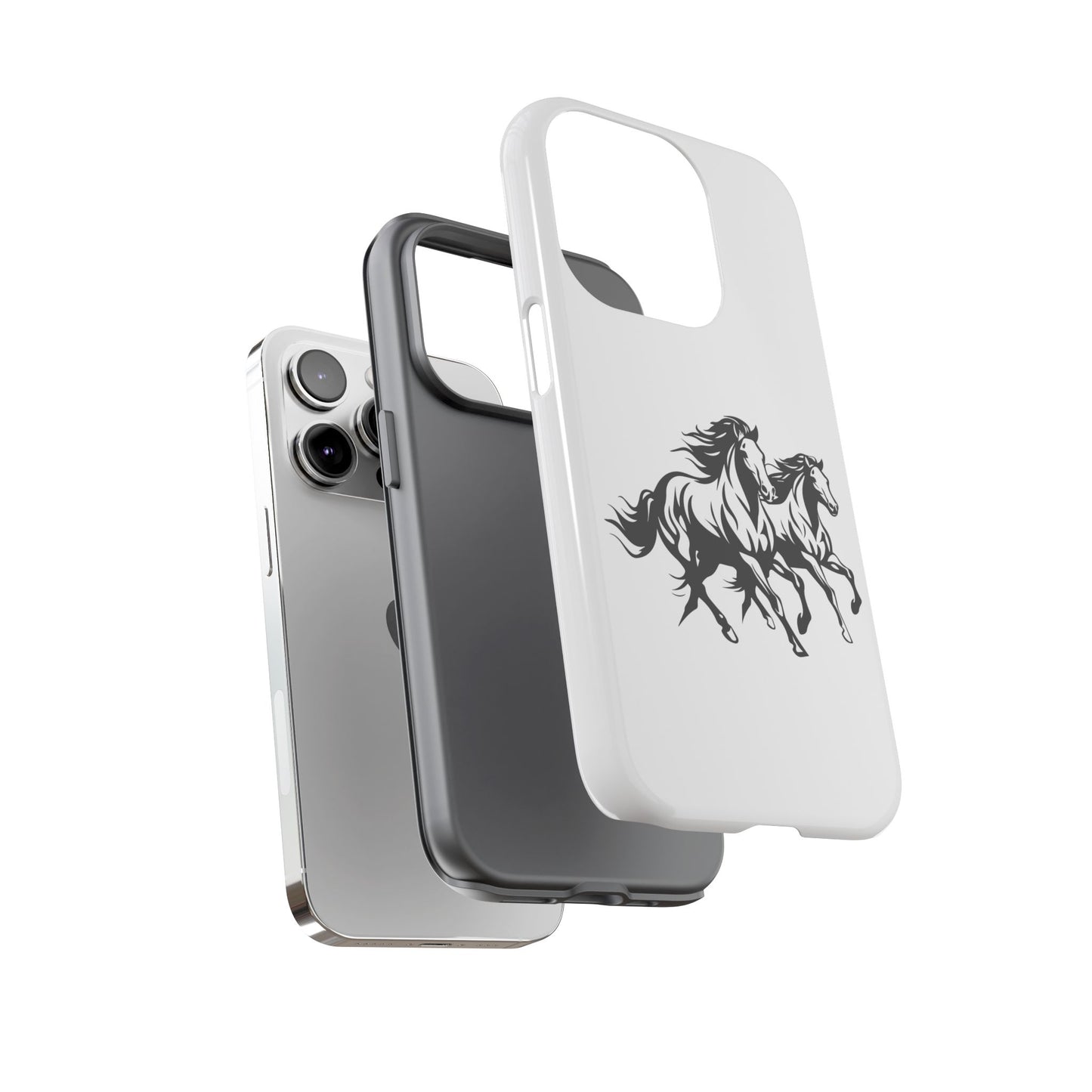 Horsin' Around iPhone Case