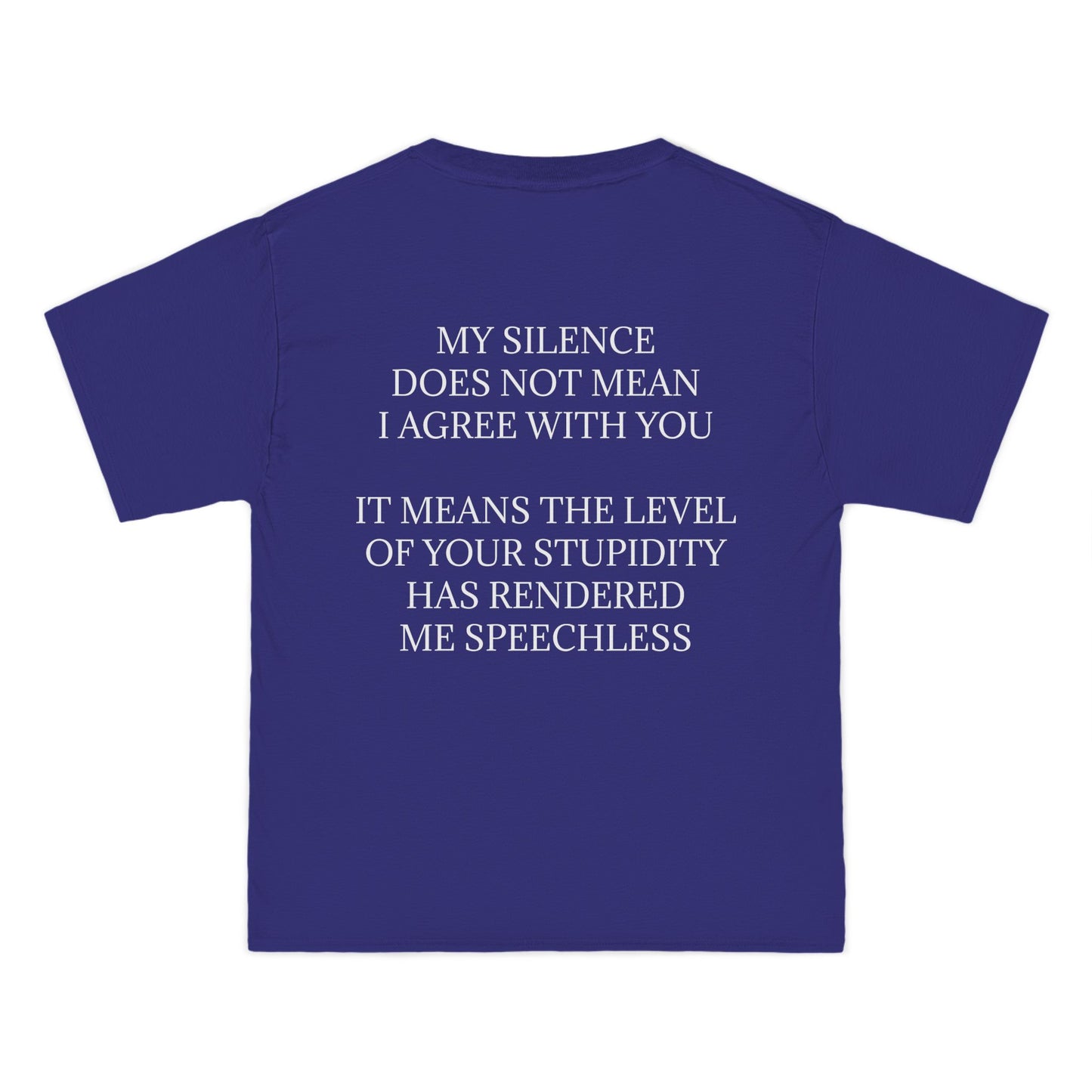 Speechless Men's Short-Sleeve Crewneck Tee