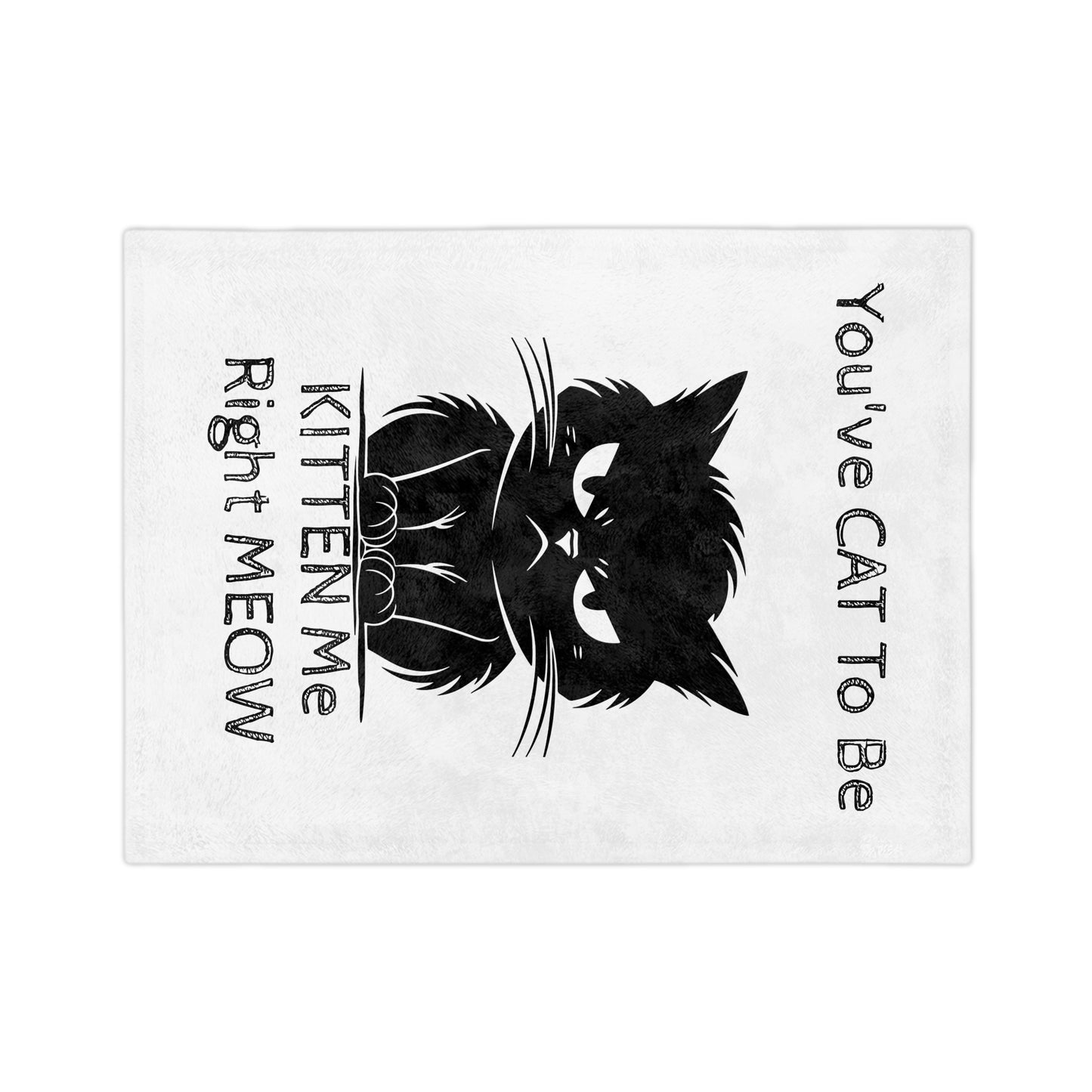Kitten Me Velveteen Microfiber Blanket