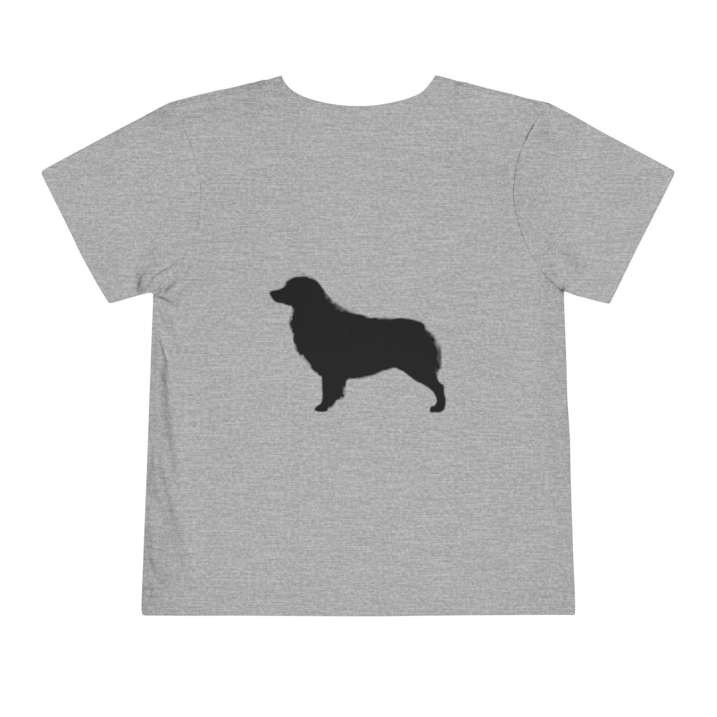 Aussie Silhouette Toddler Unisex Short Sleeve Crewneck Tee