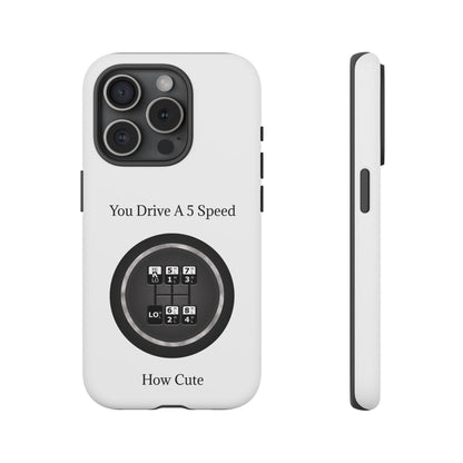 5 Speed How Cute iPhone Case