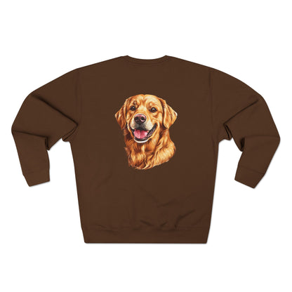 Golden Head Unisex Crewneck Sweatshirt