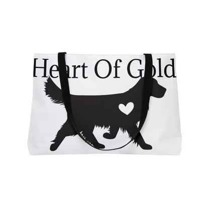 Heart Of Gold Weekender Tote Bag