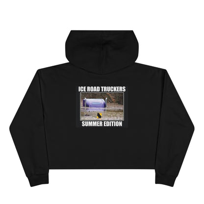 Ice Road Truckers Women's Crop Hoodie