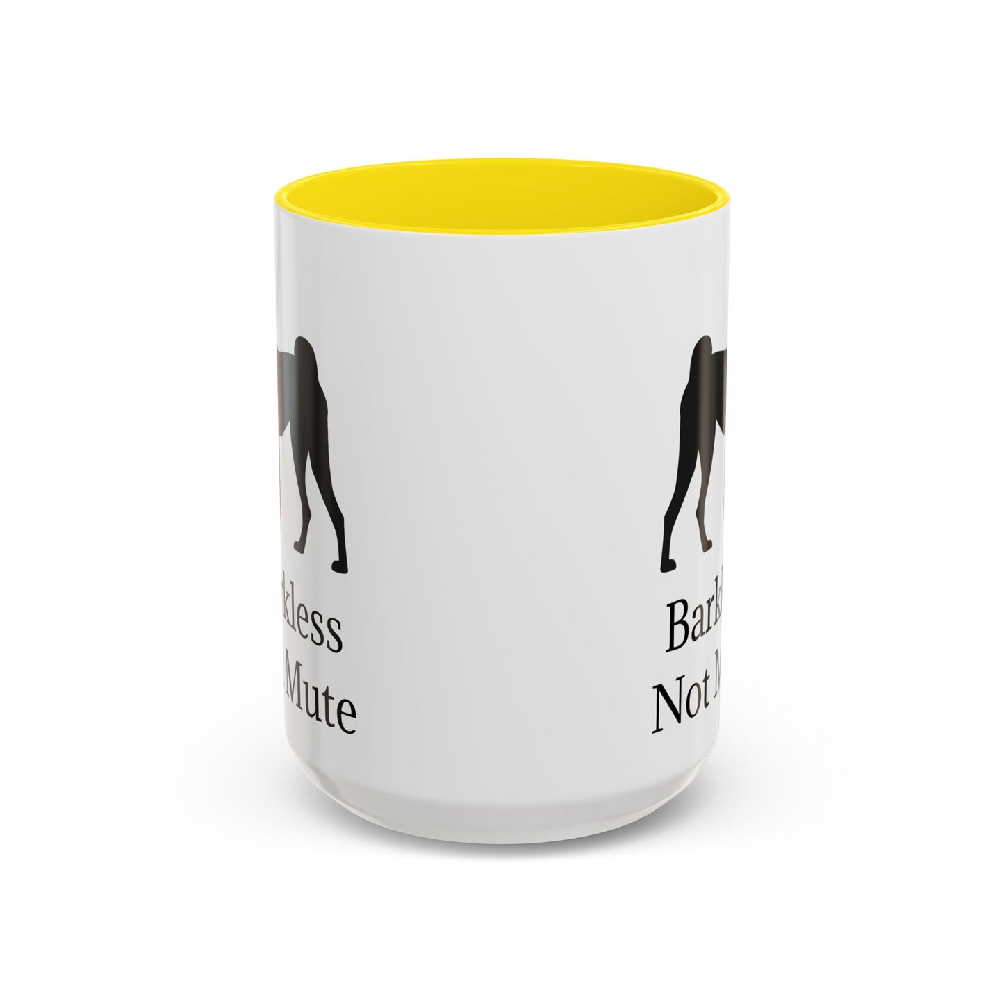 Barkless Not Mute 2-Tone Coffee Mug