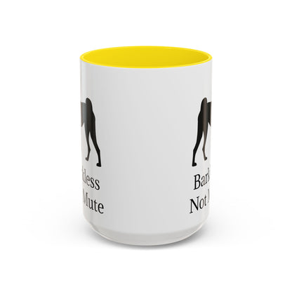 Barkless Not Mute 2-Tone Coffee Mug