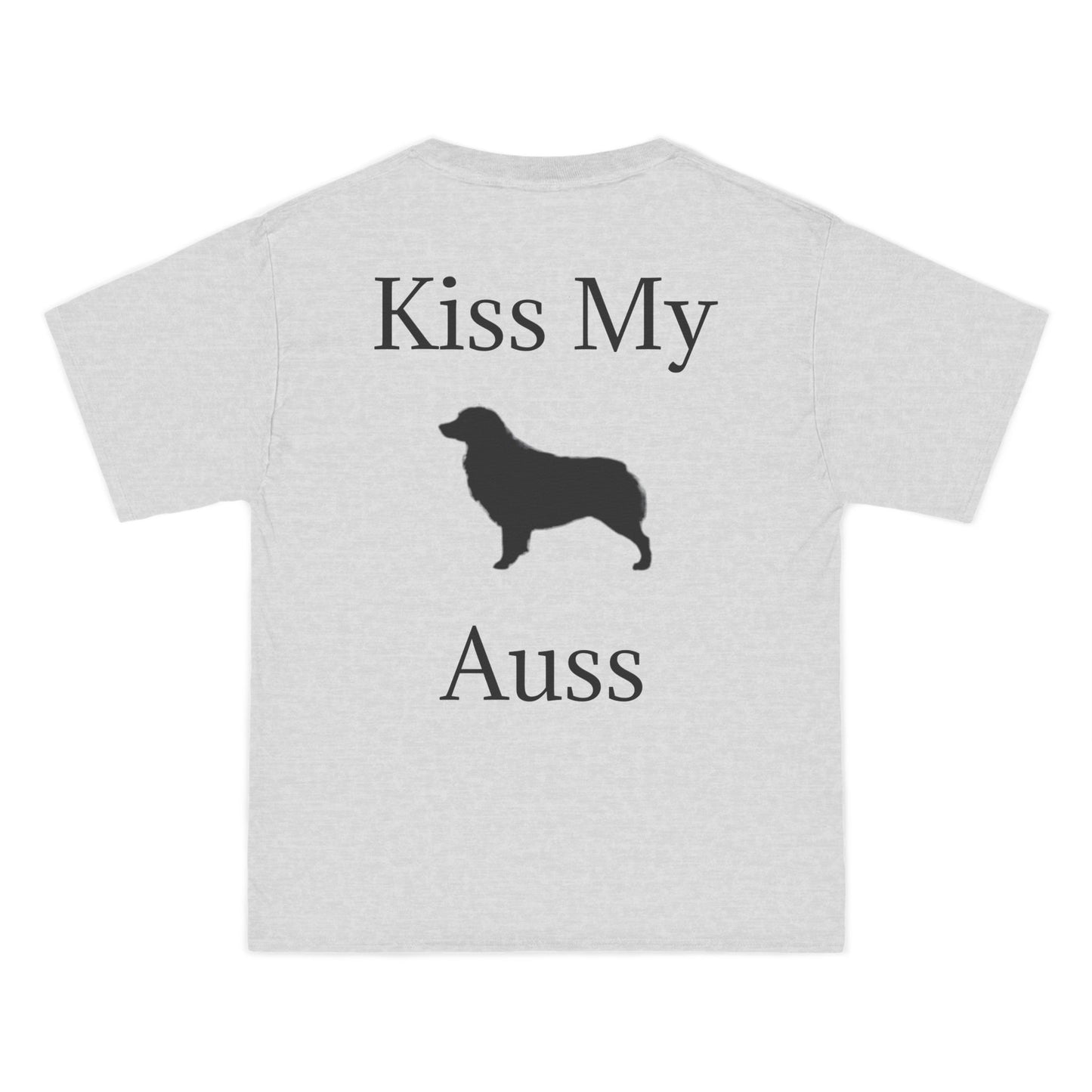 Kiss My Auss Men's Short-Sleeve Crewneck Tee
