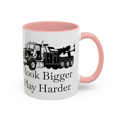 Hook Bigger 2-Tone Coffee Mug