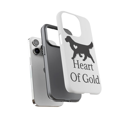 Heart Of Gold iPhone Case