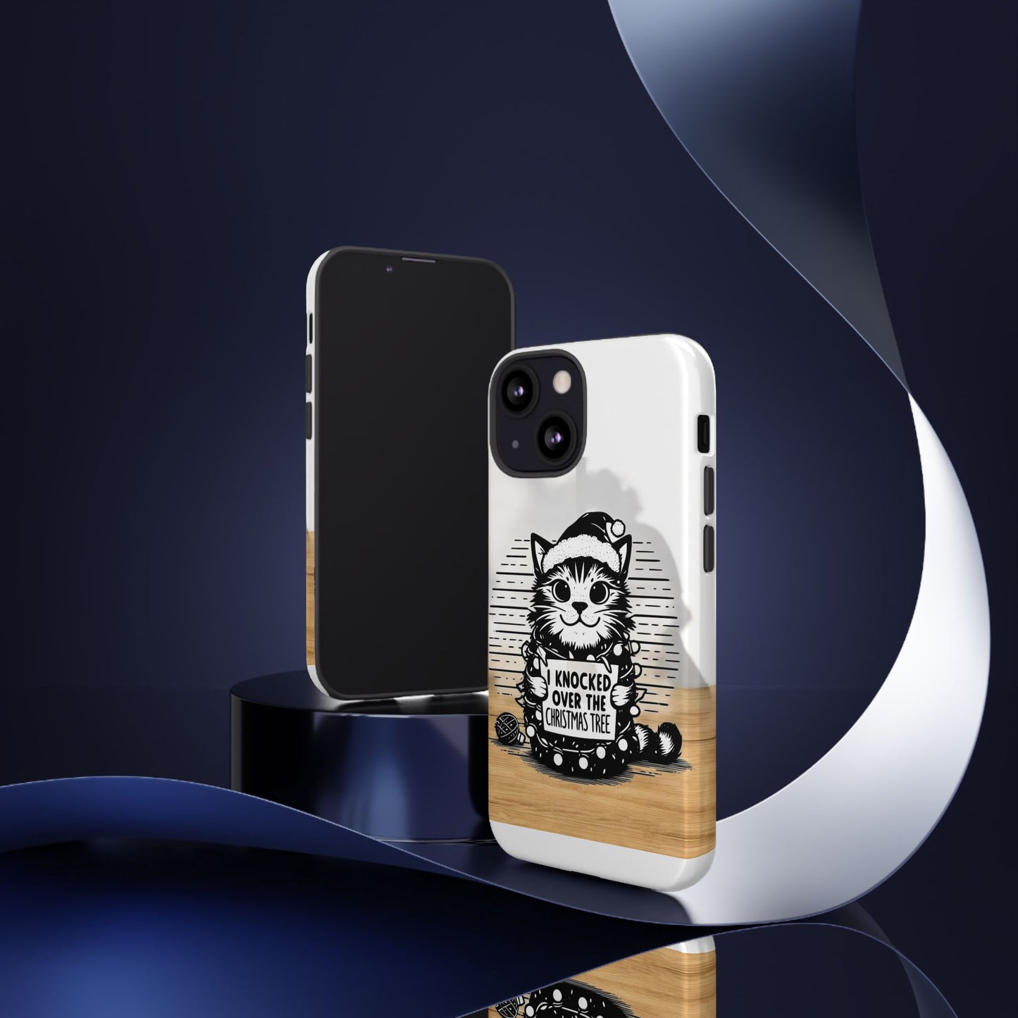 Naughty Cat iPhone Case