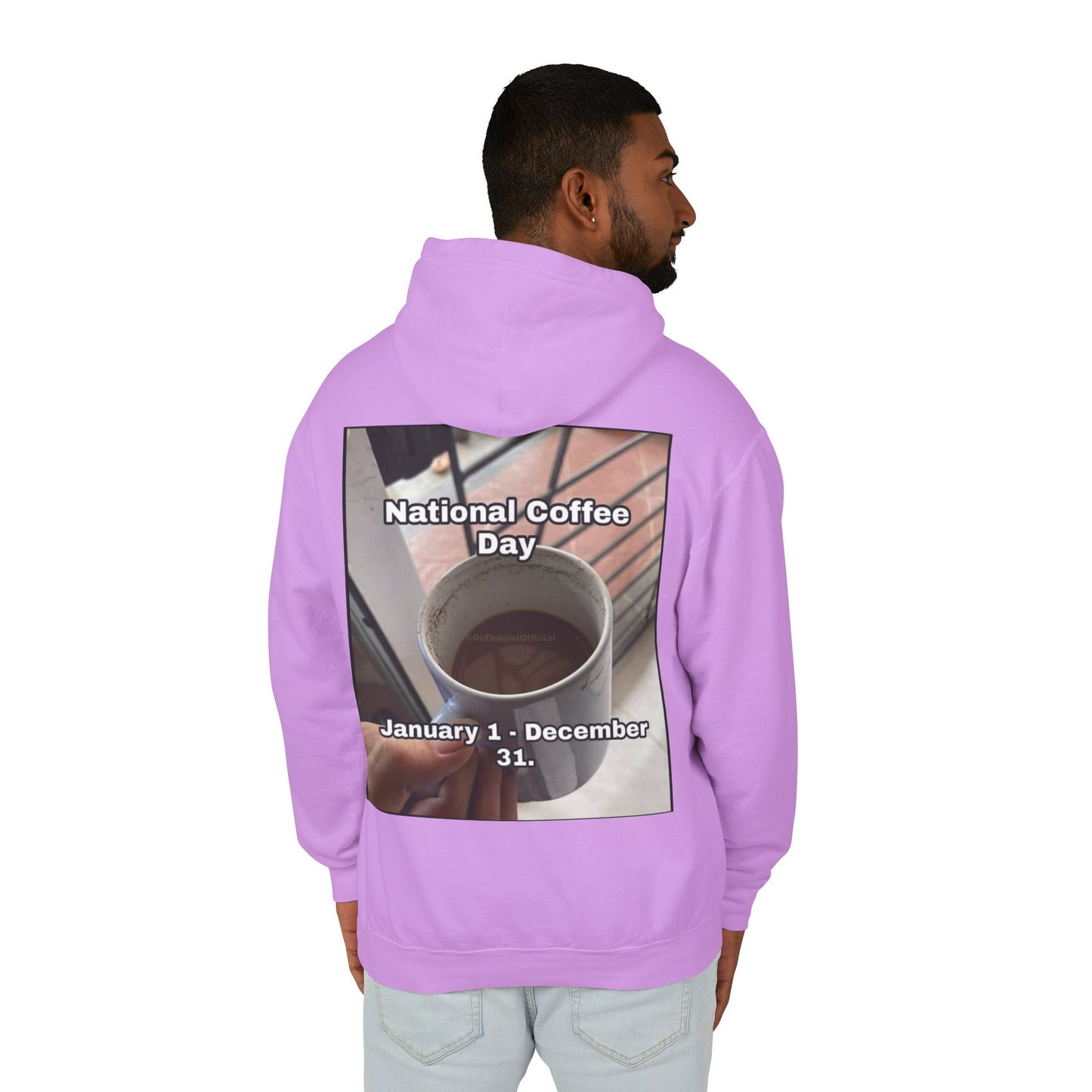 National Coffee Day Unisex Lightweight Hoodie