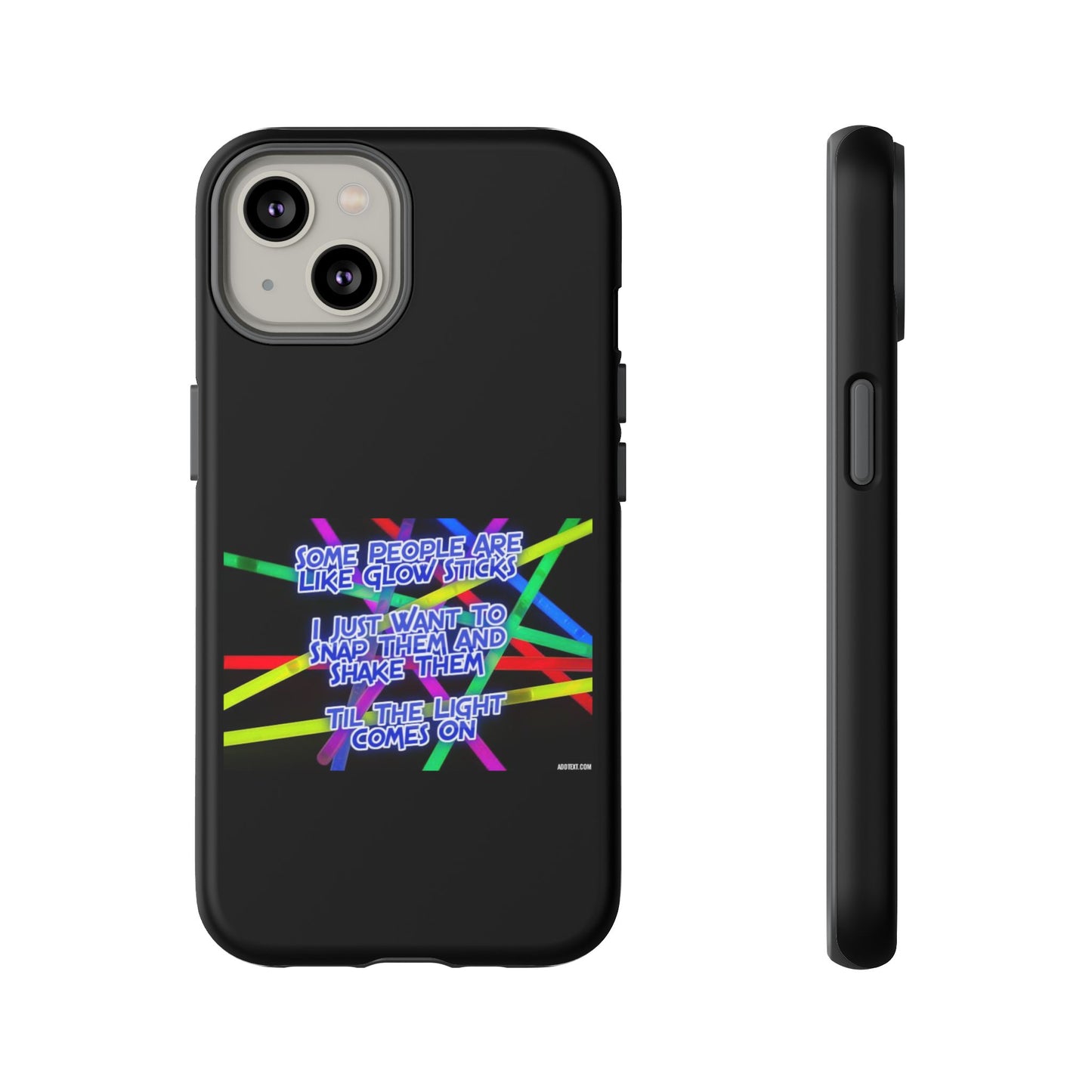 Glow Sticks iPhone Case