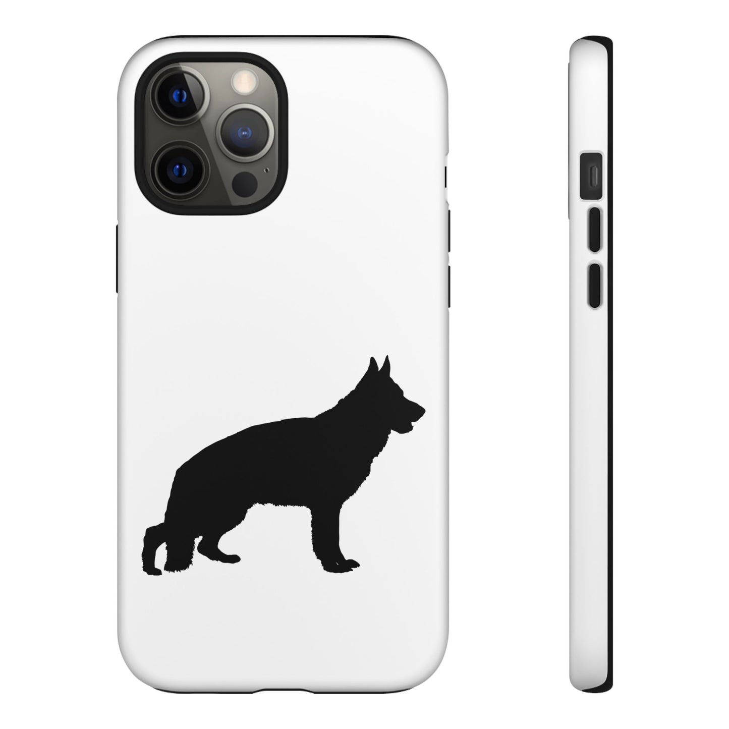 German Shepherd Silhouette iPhone Case