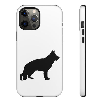 German Shepherd Silhouette iPhone Case