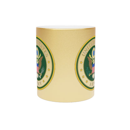 US Army Metallic Coffee Mug