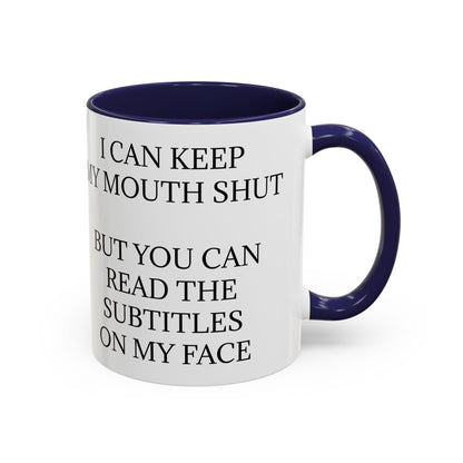 Subtitles 2-Tone Coffee Mug