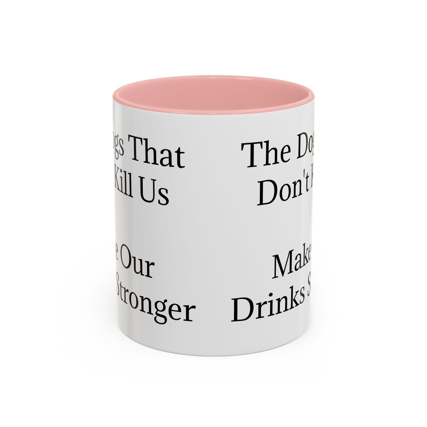 Drinks Stronger 2-Tone Coffee Mug