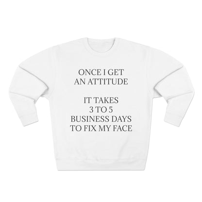Fix My Face Unisex Crewneck Sweatshirt