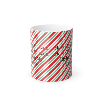 Here Comes Amazon Color Changing Mug