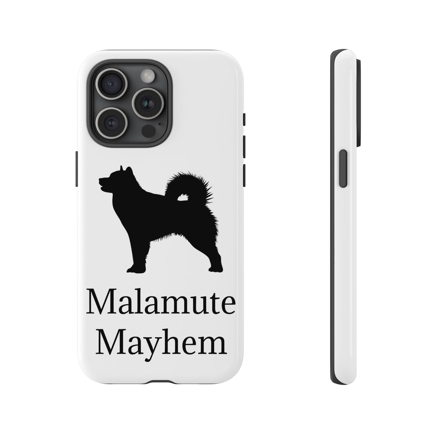 Malamute Mayhem iPhone Case