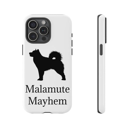 Malamute Mayhem iPhone Case