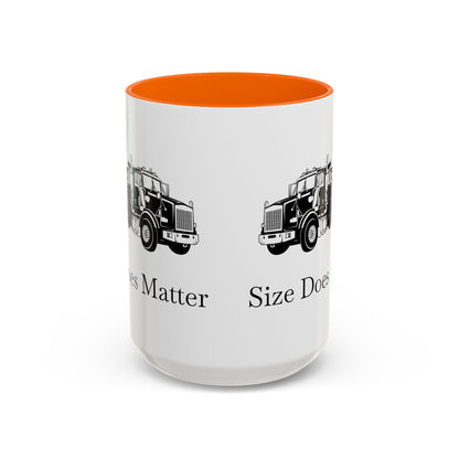 Size Does Matter 2-Tone Coffee Mug