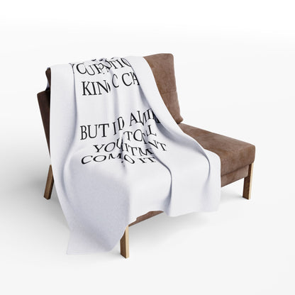 Kind Of Crazy Arctic Fleece Blanket
