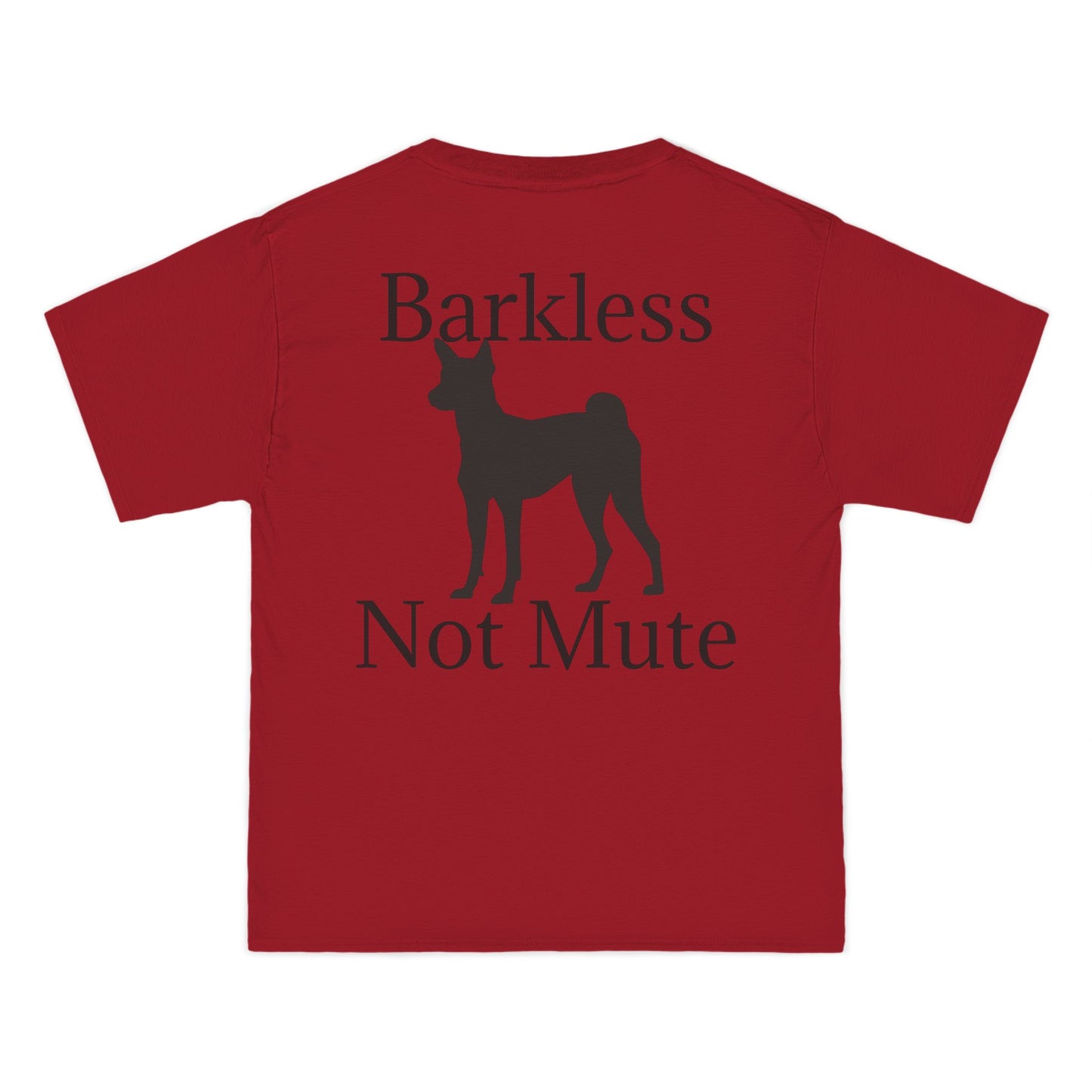 Barkless Not Mute Men's Short-Sleeve Crewneck Tee