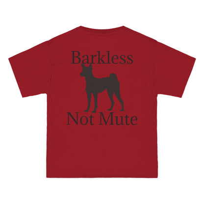 Barkless Not Mute Men's Short-Sleeve Crewneck Tee