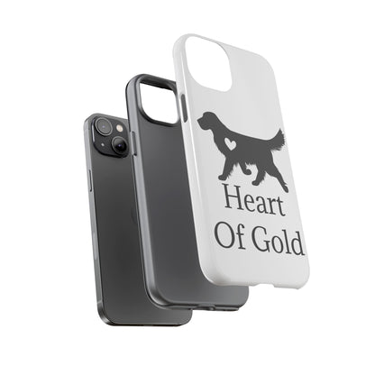 Heart Of Gold iPhone Case