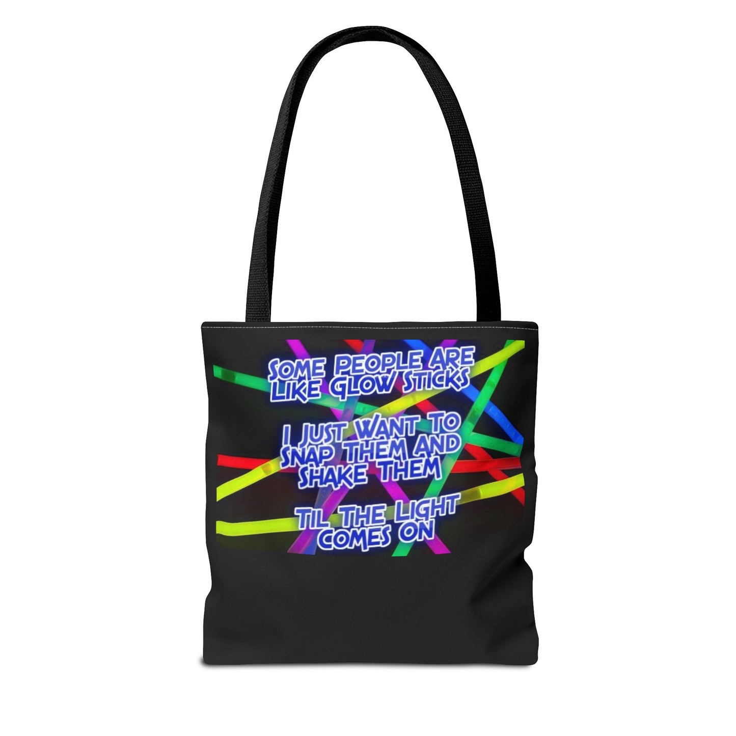 Glow Sticks Tote Bag